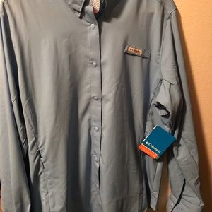 Columbia PFG button up